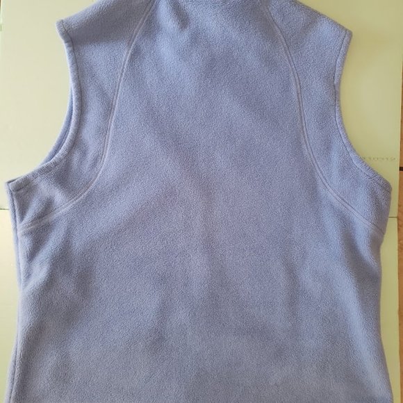 Columbia - XL - periwinkle - full zip vest - Picture 7 of 10